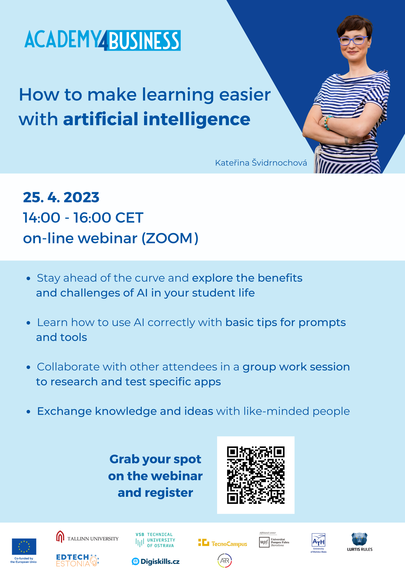 Webinar artificial intelligence (A4 leaflet) Webinar artificial intelligence (A4 leaflet)